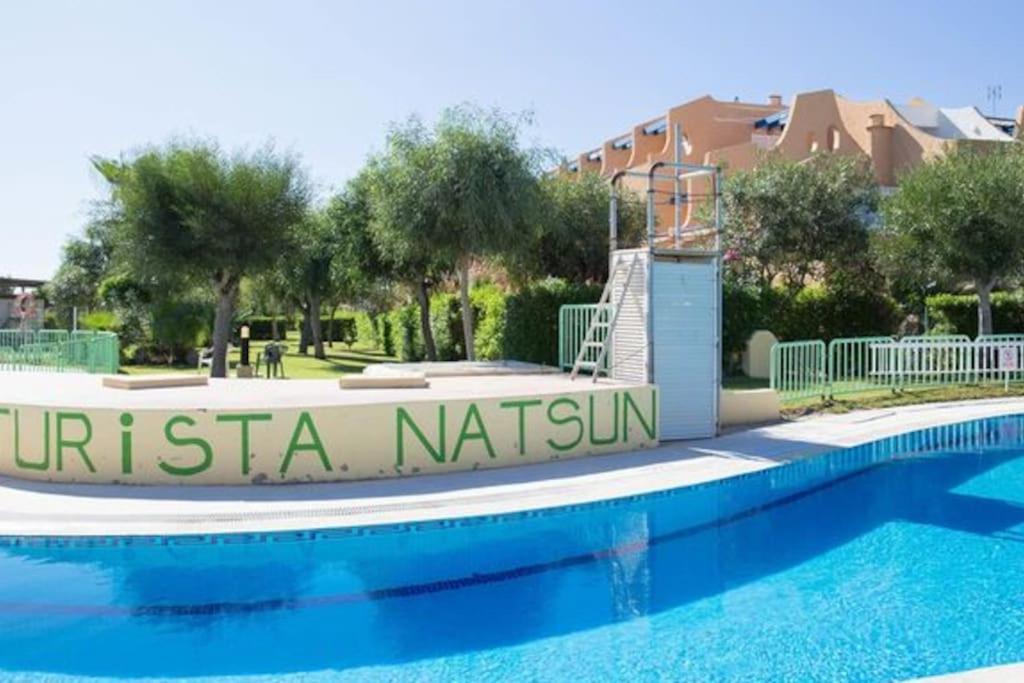 Estudio En Urbanizacion Naturista Con Piscina Junto Al Mar L'Île-Rousse Dış mekan fotoğraf